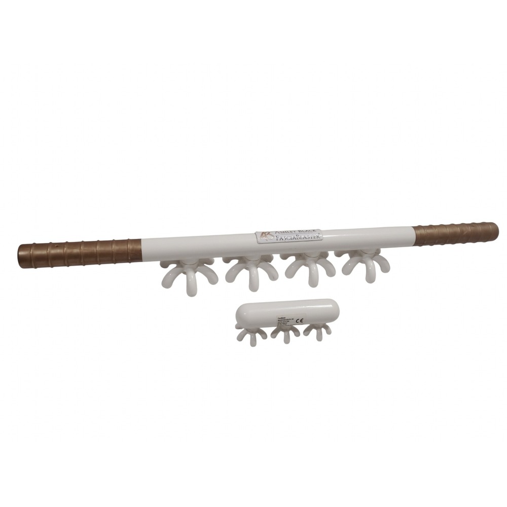 Ashley Black FasciaBlaster and Mini 1 Myofascial Release Massage Tool Set White